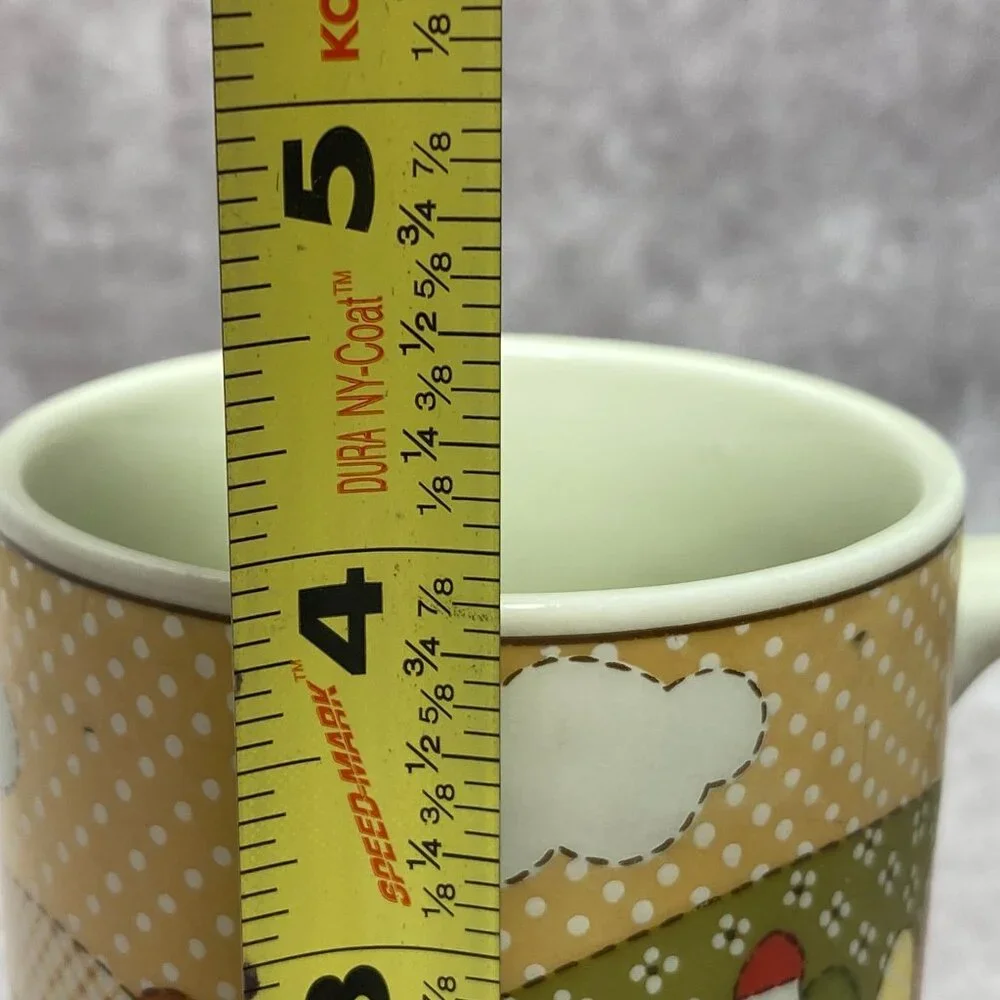 Vintage Otagiri Farmhouse Mug Colorful Chicken Cow and Goose Design 10 oz Retro - Picture 9 of 10